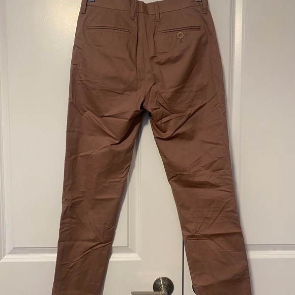 ted baker london dress pants re-luxed fit pink 28R - Picture 4 of 6